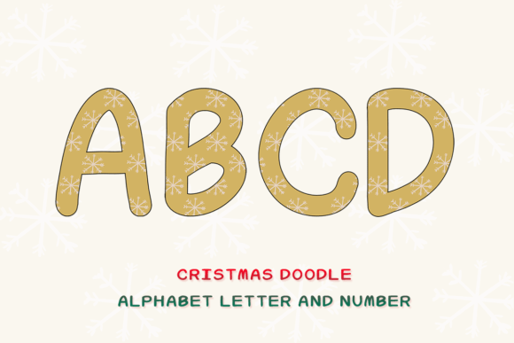 Bringing Holiday Cheer to Life with Christmas Doodle Alphabet Letter 20