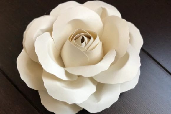 Bringing the Rose Paper Flower to Life in a Digital Crafting Era