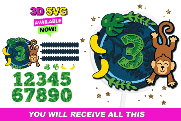 Elevating Custom Confections: The Strategic Value of the Shaker Cake Topper SVG Monkey in Modern Design