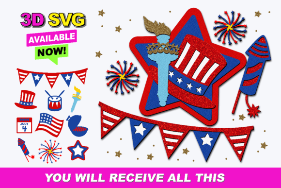 Elevating Your Independence Day Crafts with Premium 4th of July SVG Designs
