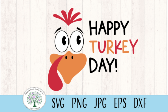 Festive Happy Turkey Day Thanksgiving Shirt Svg