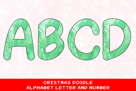 Strategic Design Decisions: Leveraging Christmas Doodle Alphabet Letter 64 for Professional Projects