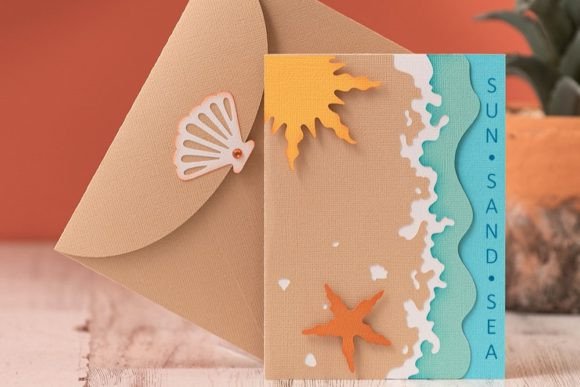 Sun, Sand Sea Card: Your Summer Crafting Essential