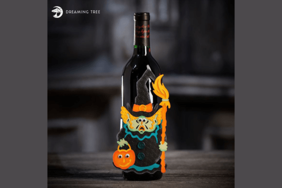 Transform Your Halloween Hosting with a Witch Wine Bottle Wrap