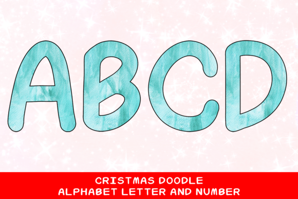 Unleash Your Holiday Creativity with the Christmas Doodle Alphabet Letter 30 Collection