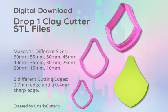 Unlock Creative Potential with the Drop 1 Clay Cutter Earring Digital Bundle